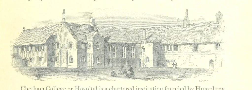 An illustration from The Pictorial History of the County of Lancaster, etc, 1844, leaf 69