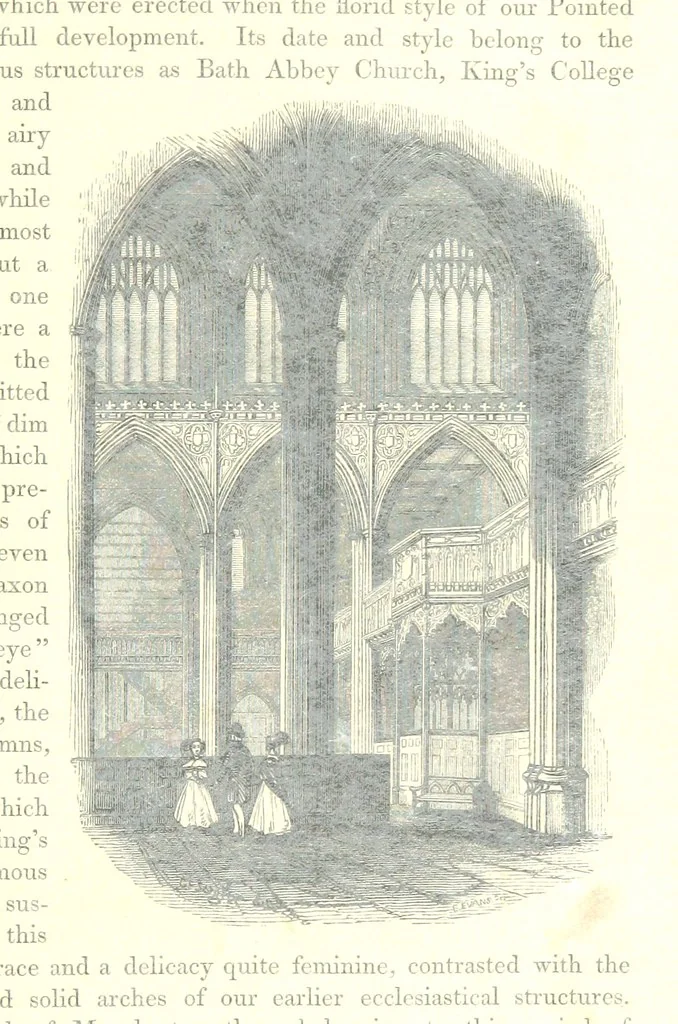 An illustration from The Pictorial History of the County of Lancaster, etc, 1844, leaf 71