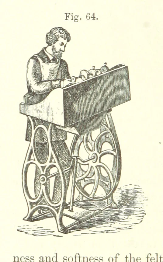 An illustration from A complete Treatise on the Electro-deposition of Metals ... Translated from the German of Dr. G. Langbein ... with additions by William T. Brannt ... Illustrated, etc, 1891, leaf 130