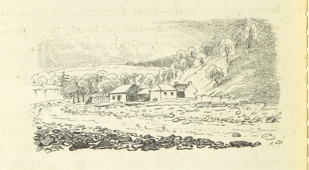 An illustration from An Account of the great Floods of August 1829, in the Province of Moray, and adjoining districts, 1830, leaf 136