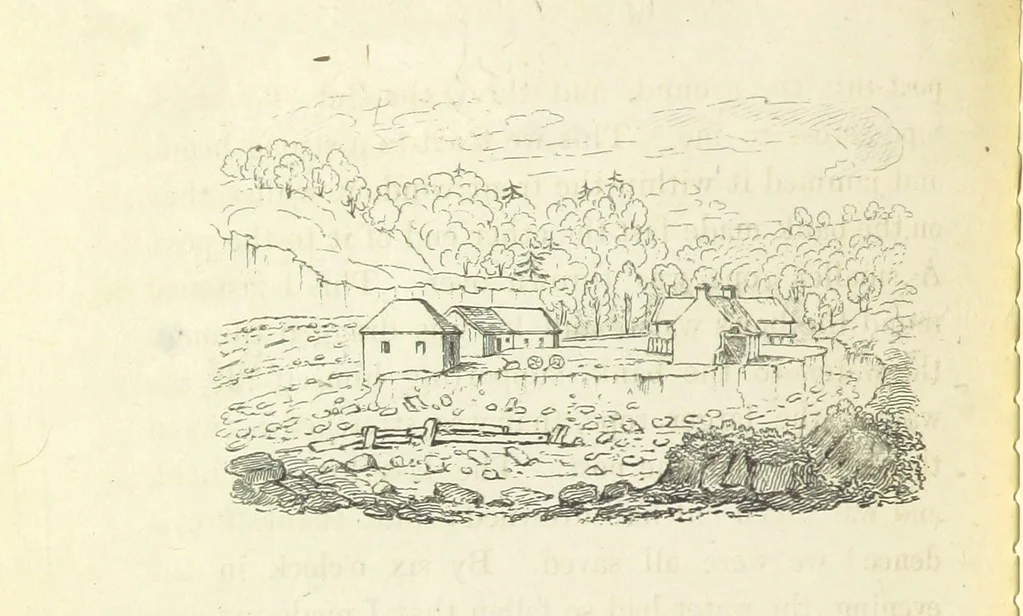 An illustration from An Account of the great Floods of August 1829, in the Province of Moray, and adjoining districts, 1830, leaf 136