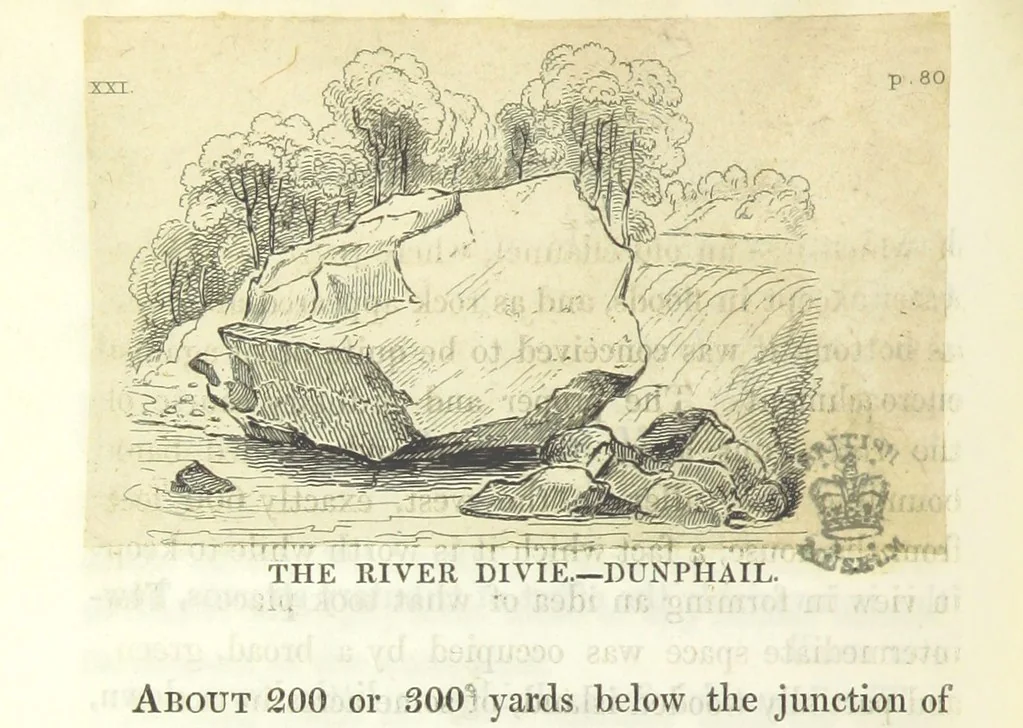 An illustration from An Account of the great Floods of August 1829, in the Province of Moray, and adjoining districts, 1830, leaf 140