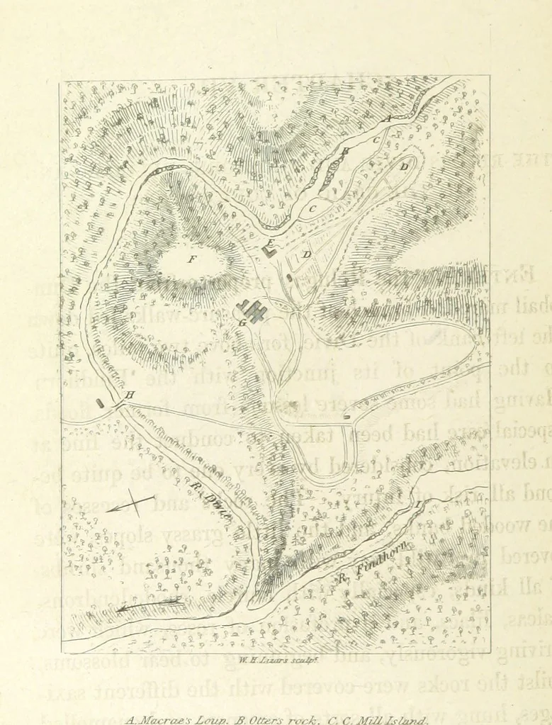 An illustration from An Account of the great Floods of August 1829, in the Province of Moray, and adjoining districts, 1830, leaf 152