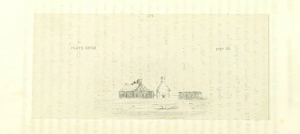 An illustration from An Account of the great Floods of August 1829, in the Province of Moray, and adjoining districts, 1830, leaf 182