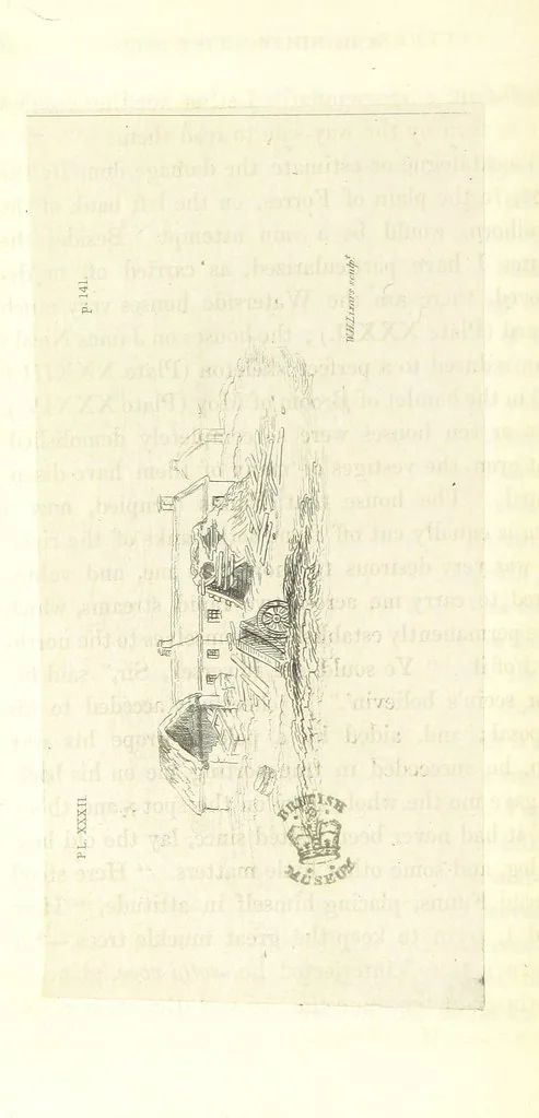 An illustration from An Account of the great Floods of August 1829, in the Province of Moray, and adjoining districts, 1830, leaf 214