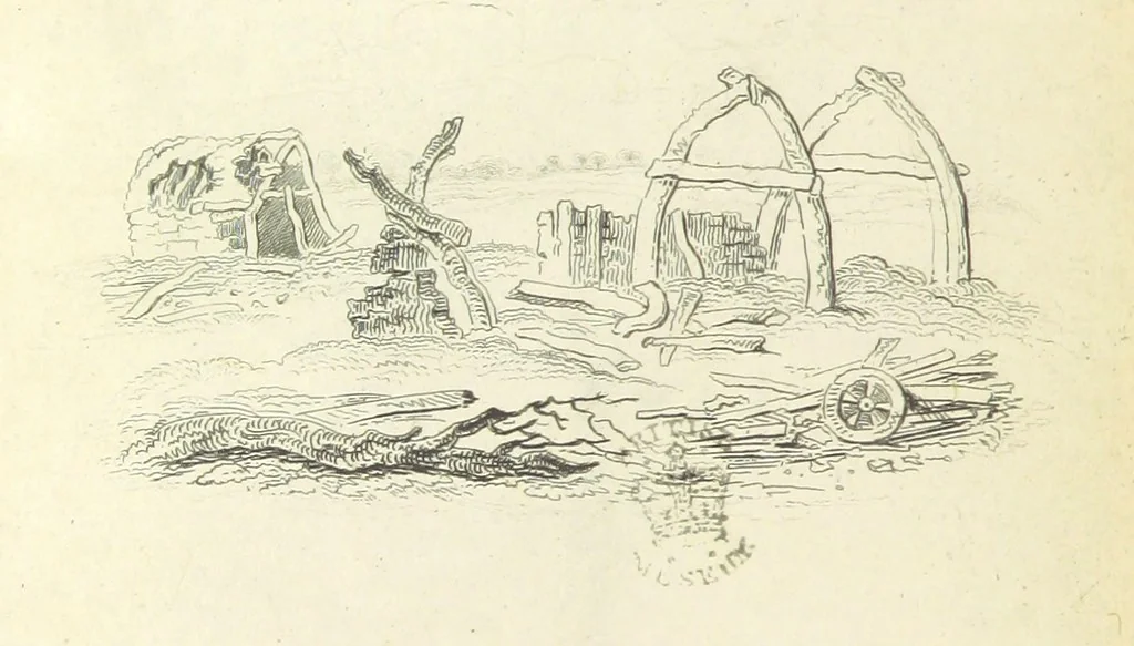 An illustration from An Account of the great Floods of August 1829, in the Province of Moray, and adjoining districts, 1830, leaf 216