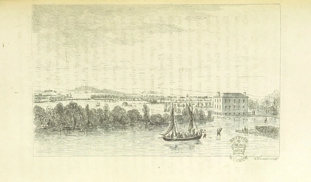 An illustration from An Account of the great Floods of August 1829, in the Province of Moray, and adjoining districts, 1830, leaf 236