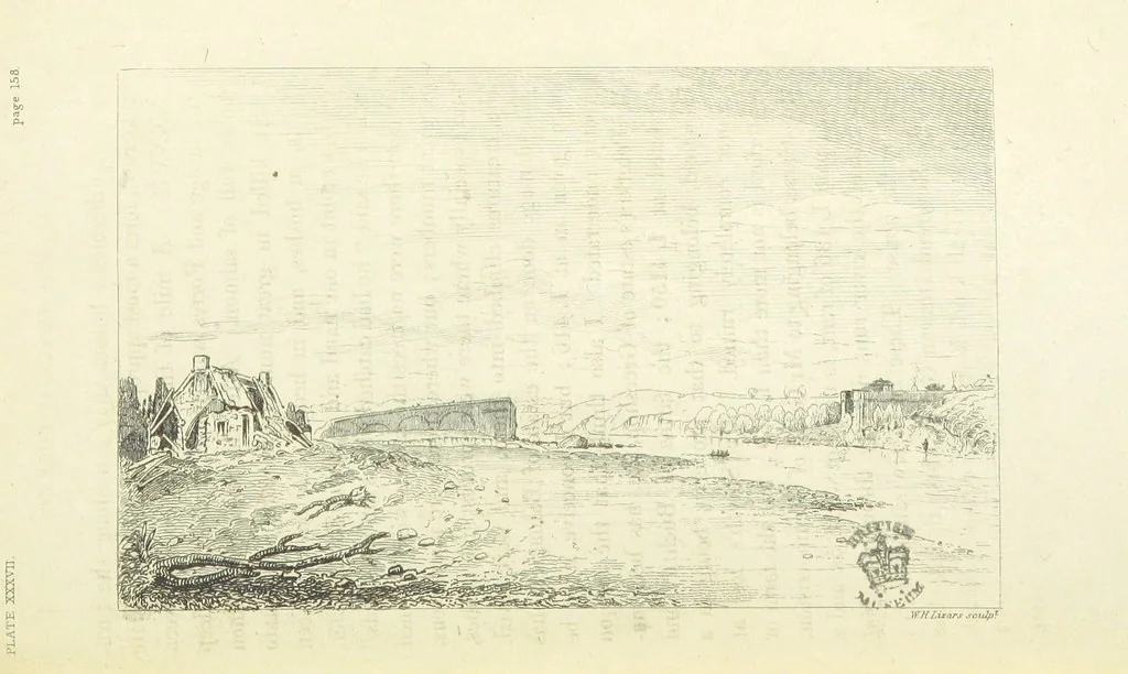 An illustration from An Account of the great Floods of August 1829, in the Province of Moray, and adjoining districts, 1830, leaf 239