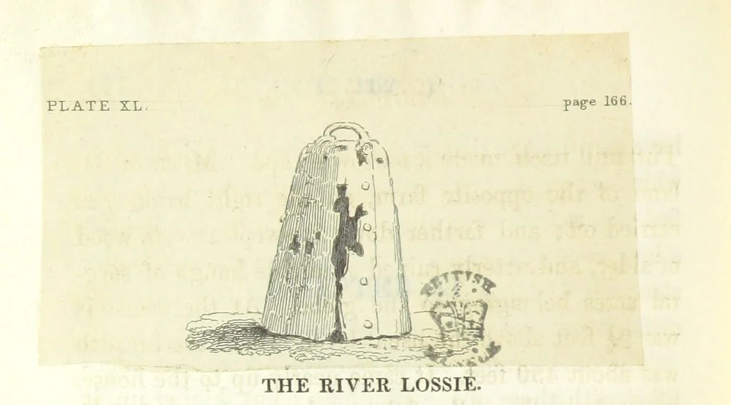 An illustration from An Account of the great Floods of August 1829, in the Province of Moray, and adjoining districts, 1830, leaf 244