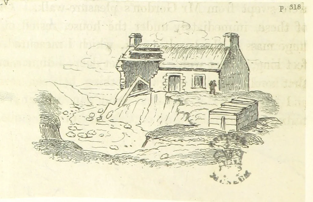 An illustration from An Account of the great Floods of August 1829, in the Province of Moray, and adjoining districts, 1830, leaf 426