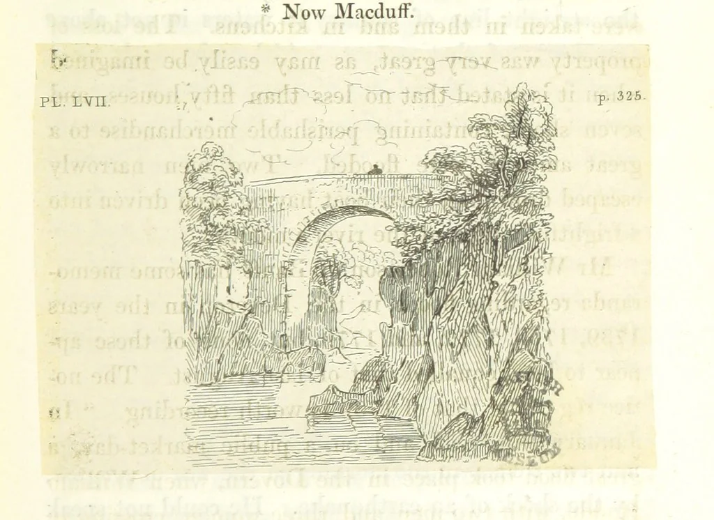 An illustration from An Account of the great Floods of August 1829, in the Province of Moray, and adjoining districts, 1830, leaf 443