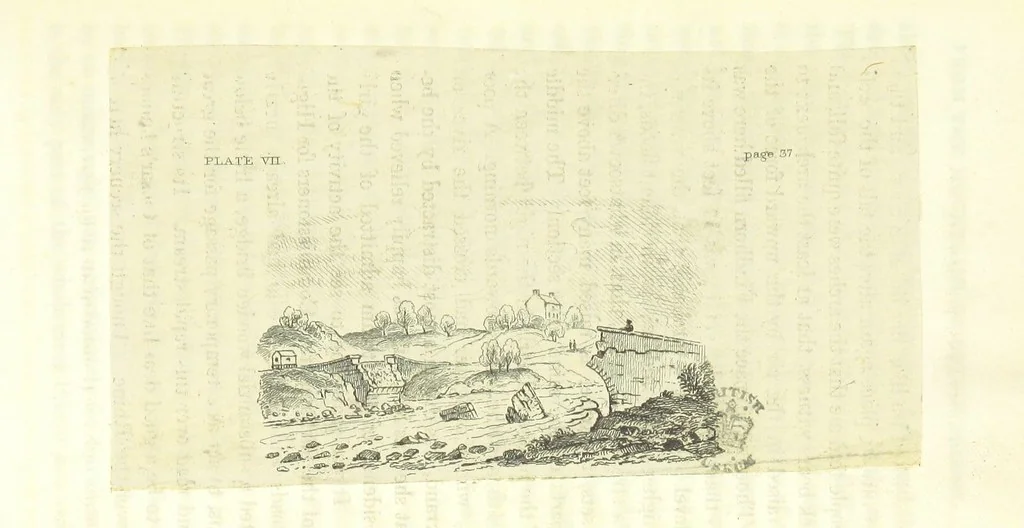An illustration from An Account of the great Floods of August 1829, in the Province of Moray, and adjoining districts, 1830, leaf 77