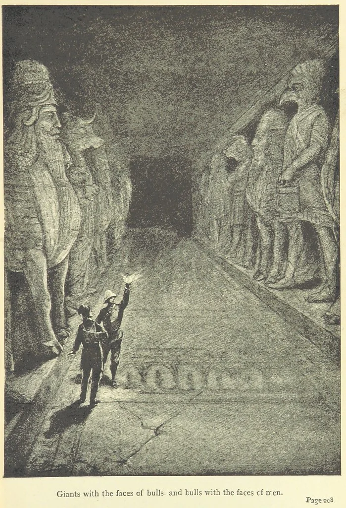 An illustration from The Secret of the Magian: or, the mystery of Ecbatana, etc. [A tale, 1892, leaf 251