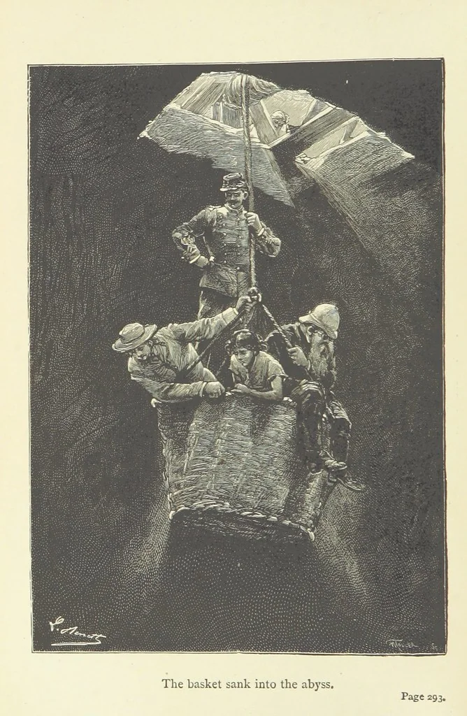 An illustration from The Secret of the Magian: or, the mystery of Ecbatana, etc. [A tale, 1892, leaf 346