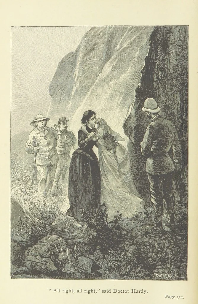 An illustration from The Secret of the Magian: or, the mystery of Ecbatana, etc. [A tale, 1892, leaf 368