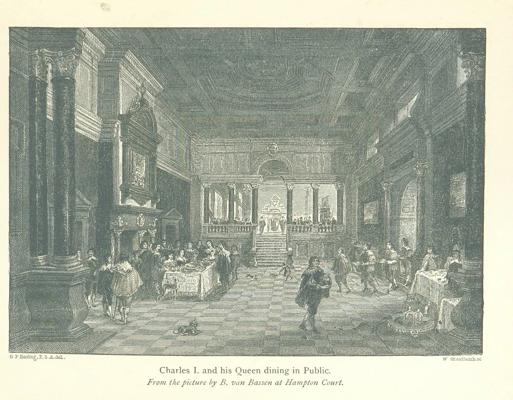 An illustration from The History of Hampton Court Palace ... Illustrated, etc, 1885, leaf 165