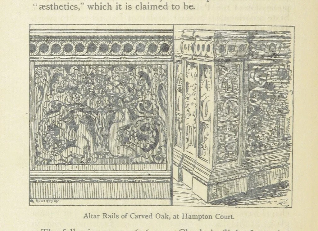 An illustration from The History of Hampton Court Palace ... Illustrated, etc, 1885, leaf 176