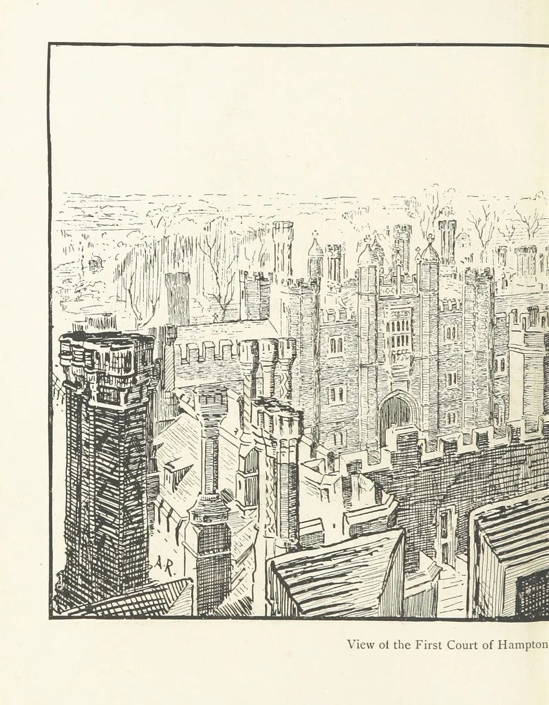 An illustration from The History of Hampton Court Palace ... Illustrated, etc, 1885, leaf 214