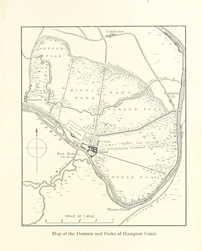 An illustration from The History of Hampton Court Palace ... Illustrated, etc, 1885, leaf 219