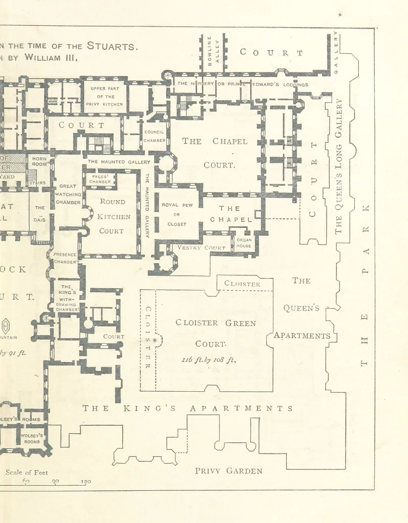 An illustration from The History of Hampton Court Palace ... Illustrated, etc, 1885, leaf 27