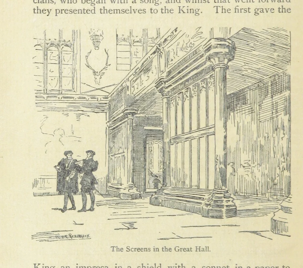 An illustration from The History of Hampton Court Palace ... Illustrated, etc, 1885, leaf 44