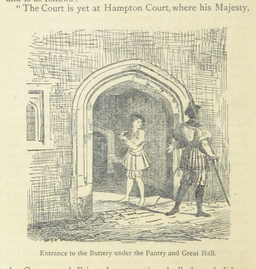 An illustration from The History of Hampton Court Palace ... Illustrated, etc, 1885, leaf 56