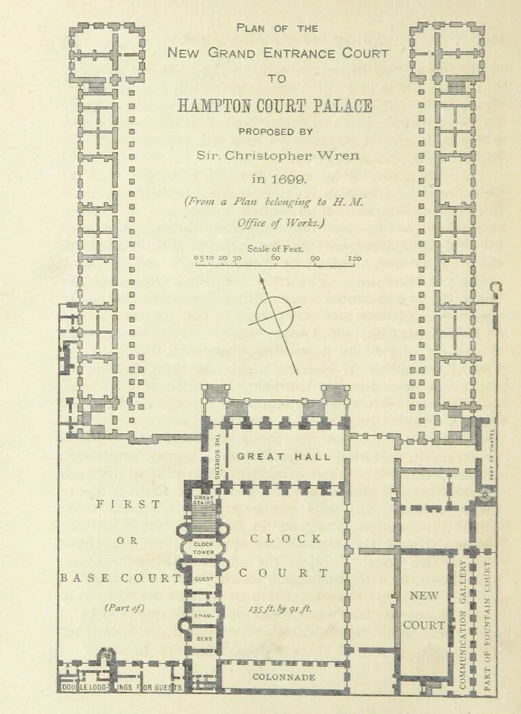 An illustration from The History of Hampton Court Palace ... Illustrated, etc, 1885, leaf 124
