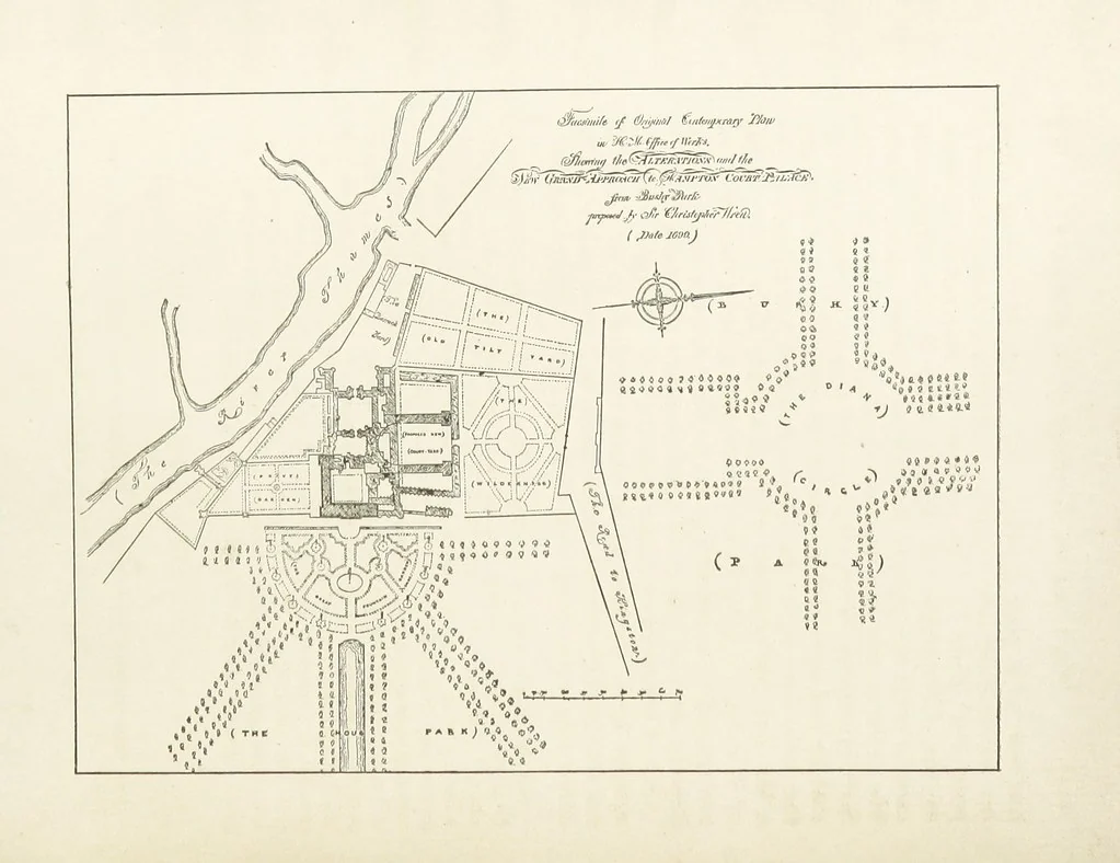 An illustration from The History of Hampton Court Palace ... Illustrated, etc, 1885, leaf 128
