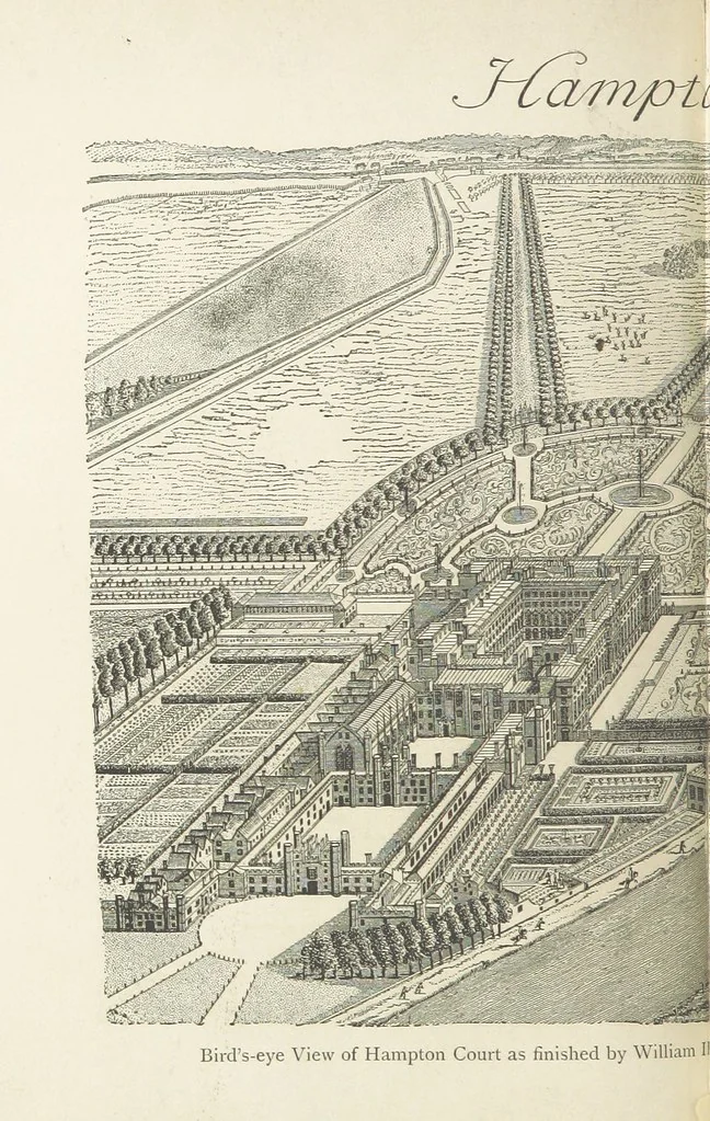An illustration from The History of Hampton Court Palace ... Illustrated, etc, 1885, leaf 156