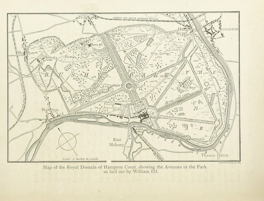 An illustration from The History of Hampton Court Palace ... Illustrated, etc, 1885, leaf 192