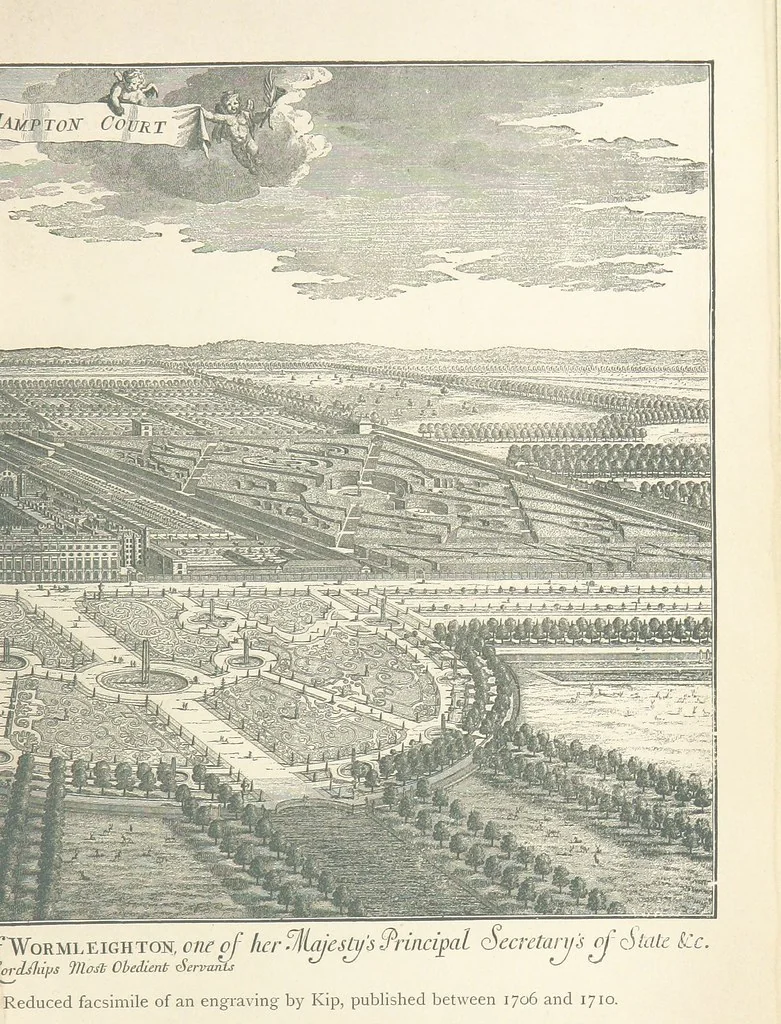 An illustration from The History of Hampton Court Palace ... Illustrated, etc, 1885, leaf 241