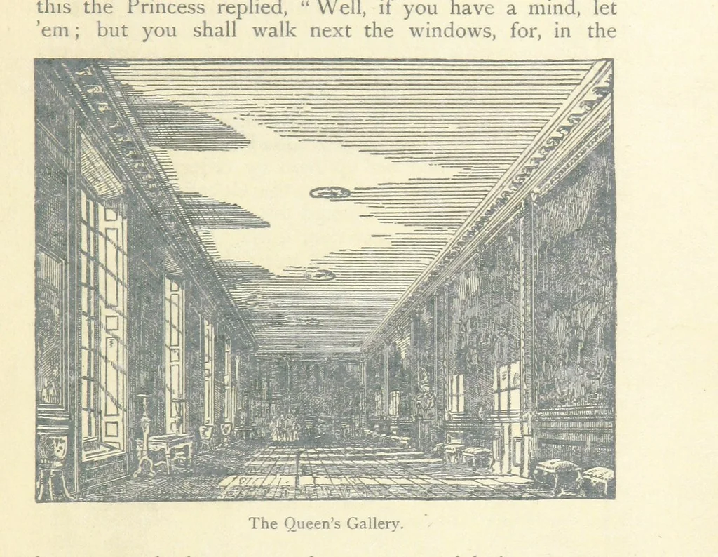 An illustration from The History of Hampton Court Palace ... Illustrated, etc, 1885, leaf 287