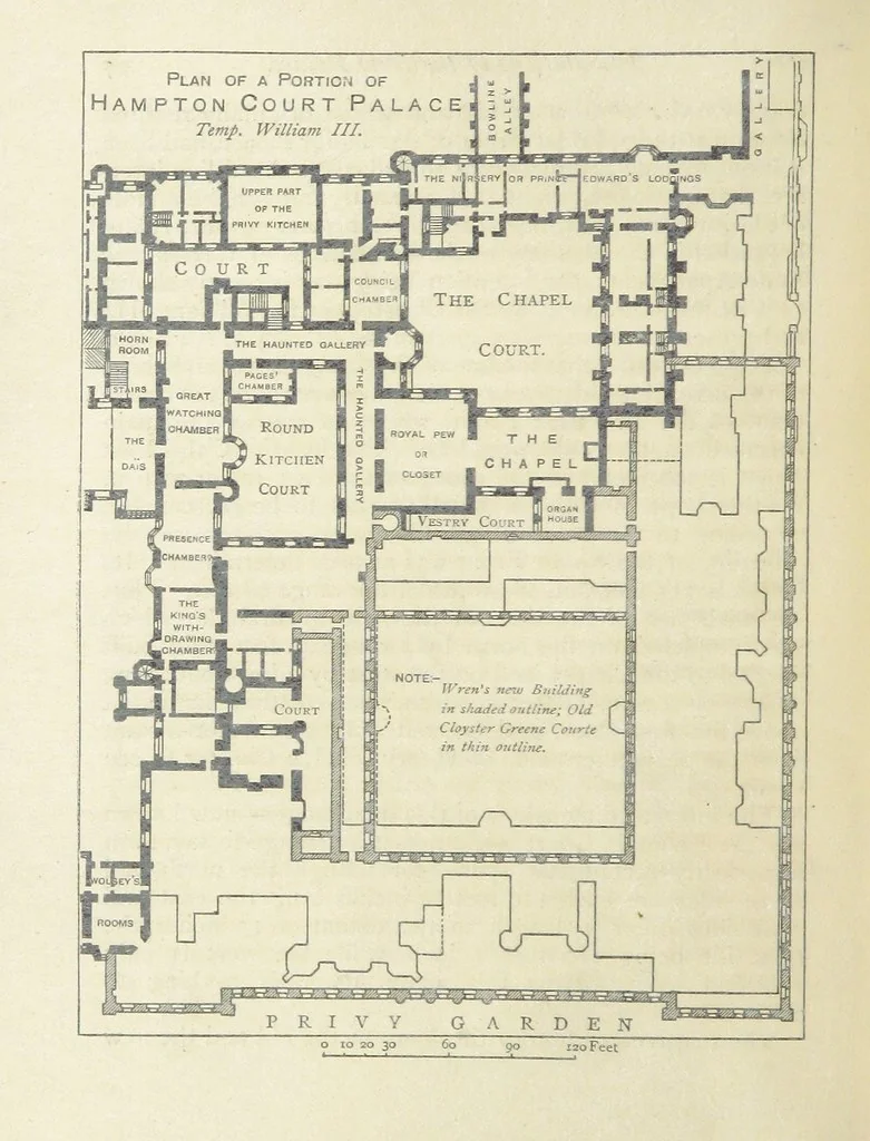 An illustration from The History of Hampton Court Palace ... Illustrated, etc, 1885, leaf 50