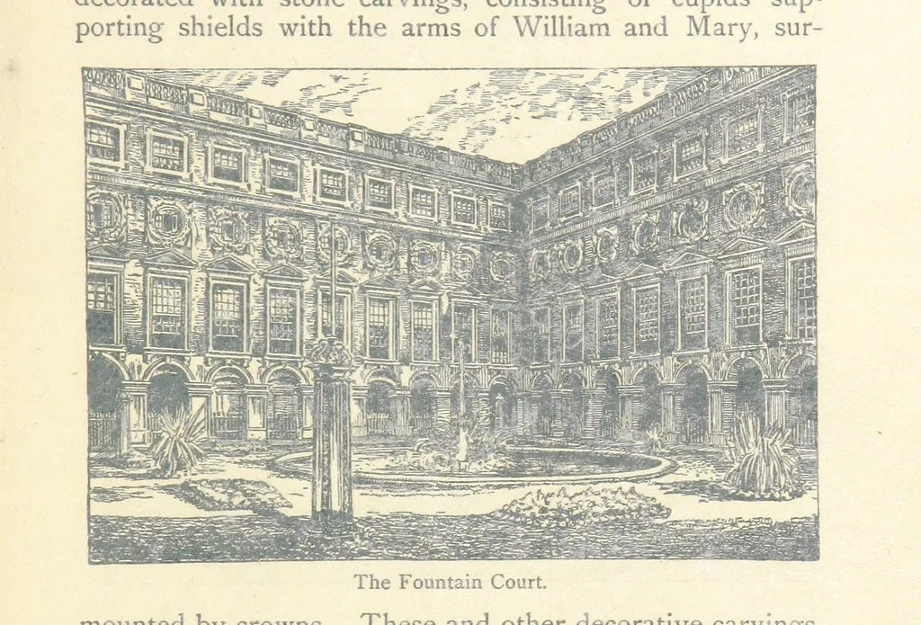 An illustration from The History of Hampton Court Palace ... Illustrated, etc, 1885, leaf 85