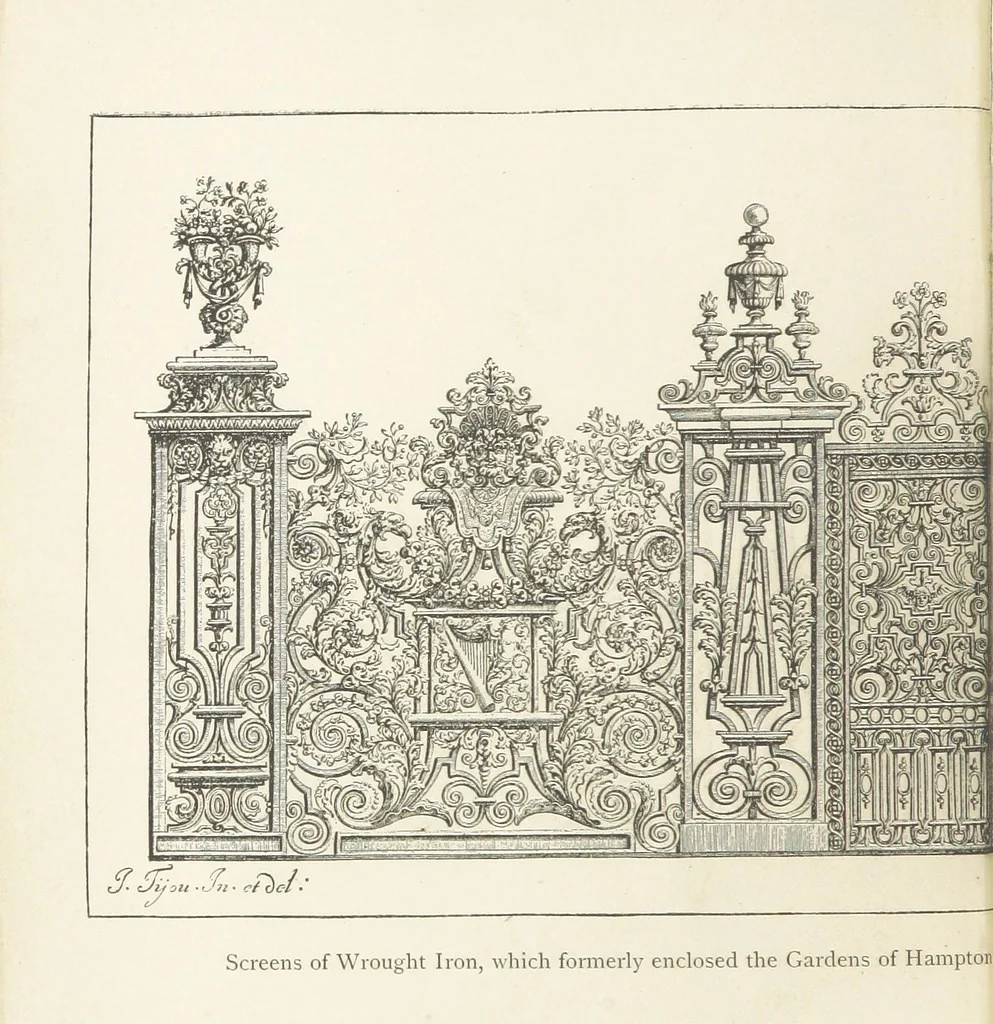 An illustration from The History of Hampton Court Palace ... Illustrated, etc, 1885, leaf 96