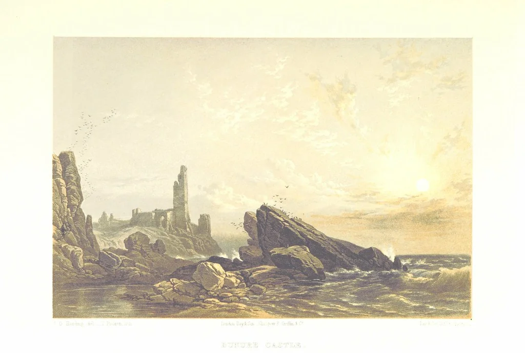 An illustration from Scotland delineated in a series of views by C. Stanfield ... G. Cattermole ... (Sir W. Allan) ...Drawn in lithography by J. D. Harding (Carrick, etc.). With historical, antiquarian and descriptive letterpress by J. P. L, 1858, leaf 331
