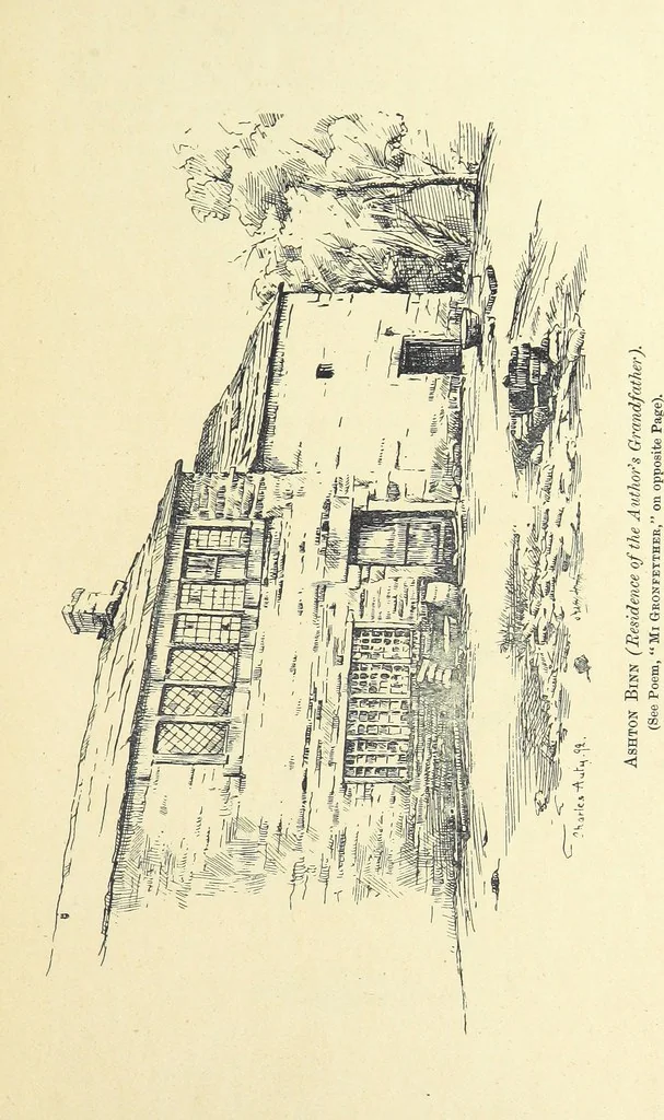 An illustration from Warblin's fro' an Owd Songster. With an introductory sketch by W. Trevor. [Illustrated, 1893, leaf 271