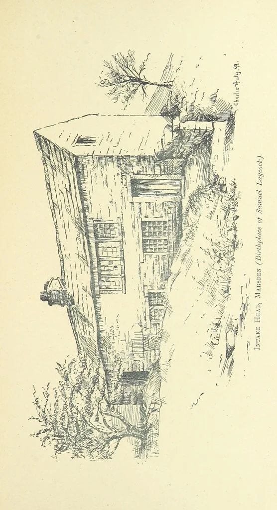 An illustration from Warblin's fro' an Owd Songster. With an introductory sketch by W. Trevor. [Illustrated, 1893, leaf 305