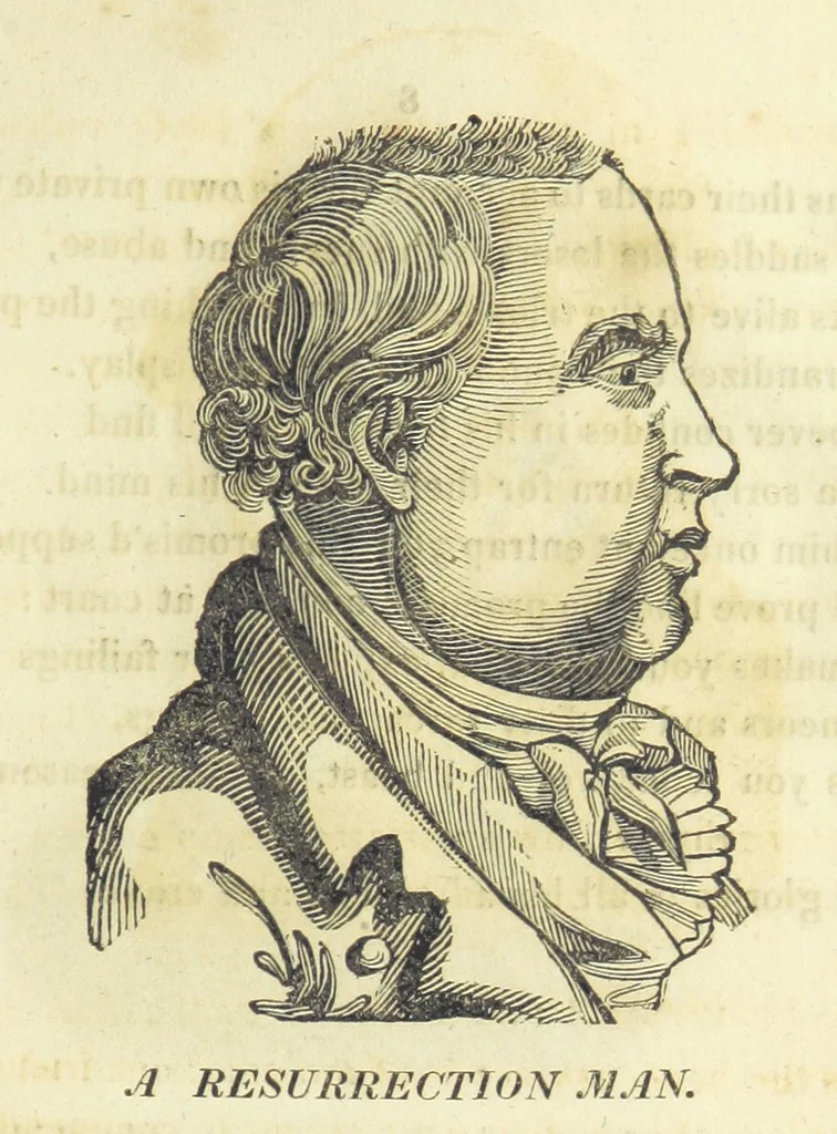 An illustration from A Political Lecture on Heads. By the Black Dwarf [i.e. T. J. Wooler] ... Third edition, 1820, leaf 17