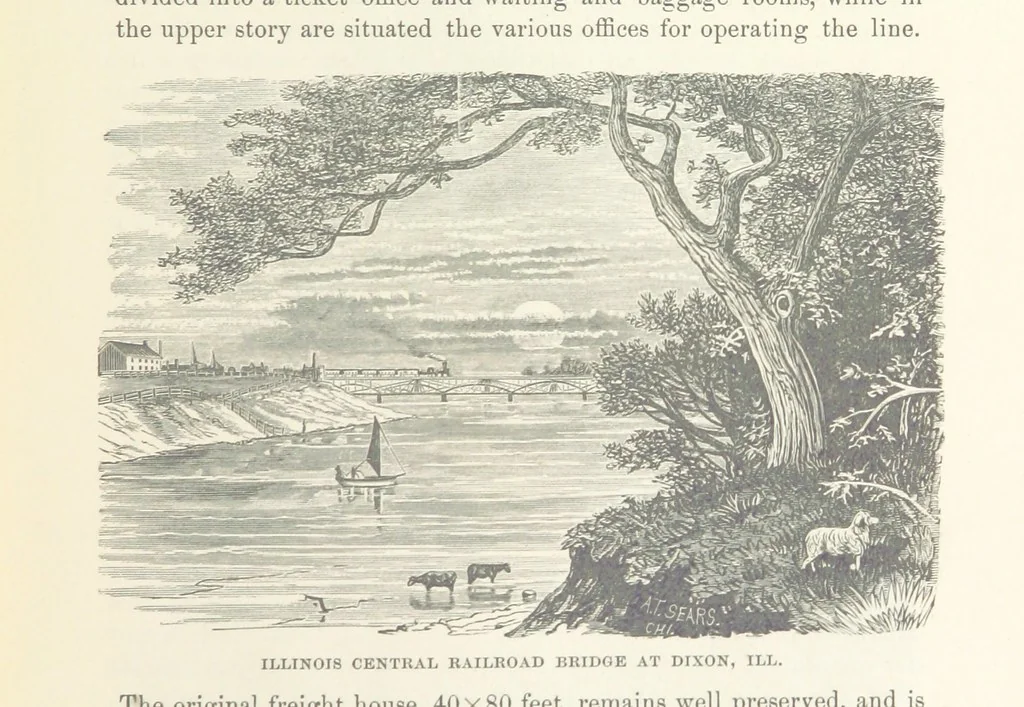An illustration from History of Lee County, together with biographical matter, etc, 1881, leaf 331