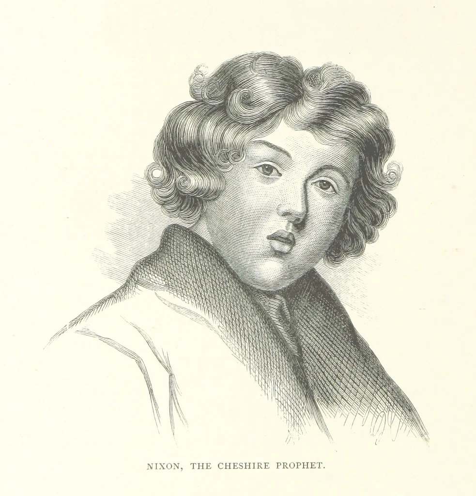 An illustration from Ballads and Legends of Cheshire. [Collected and edited by E. L., with illustrations.] L.P, 1867, leaf 220