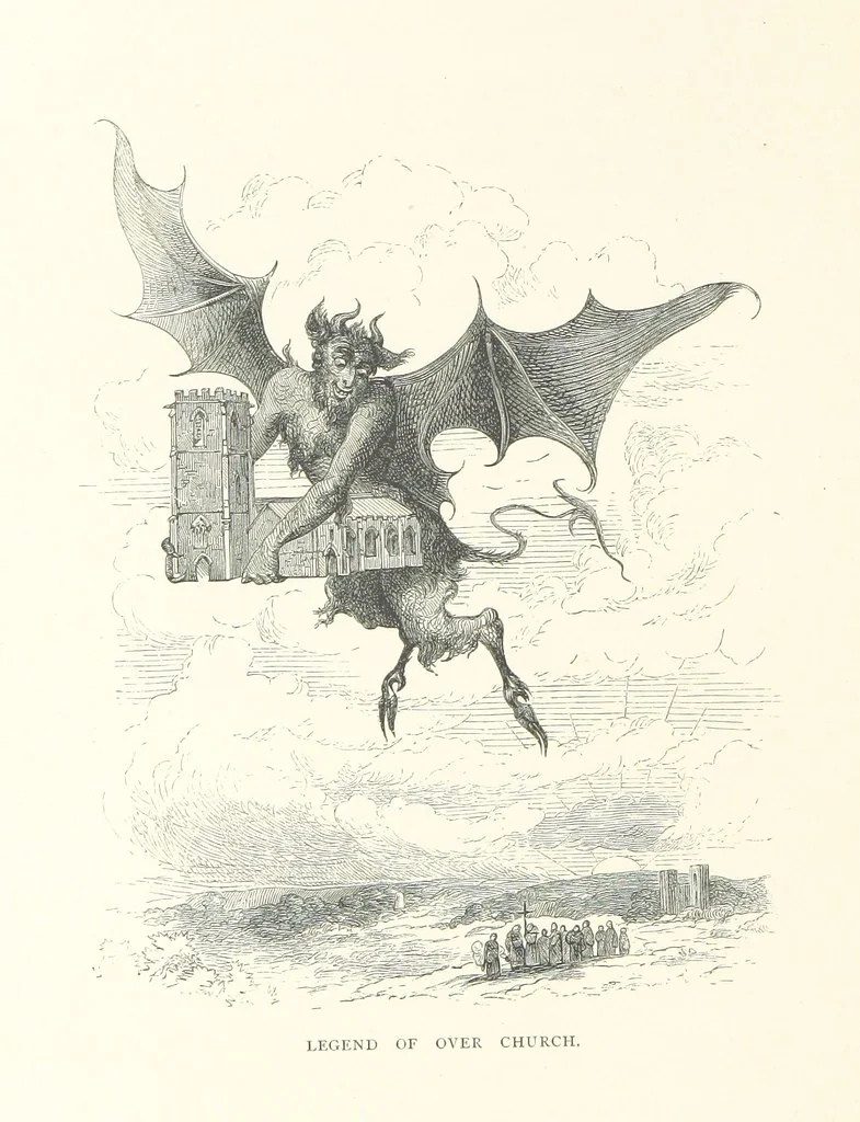 An illustration from Ballads and Legends of Cheshire. [Collected and edited by E. L., with illustrations.] L.P, 1867, leaf 238