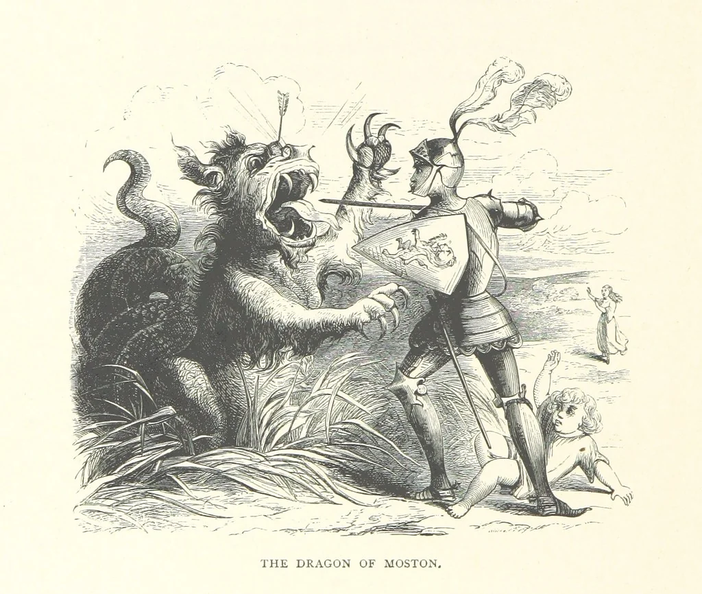 An illustration from Ballads and Legends of Cheshire. [Collected and edited by E. L., with illustrations.] L.P, 1867, leaf 272