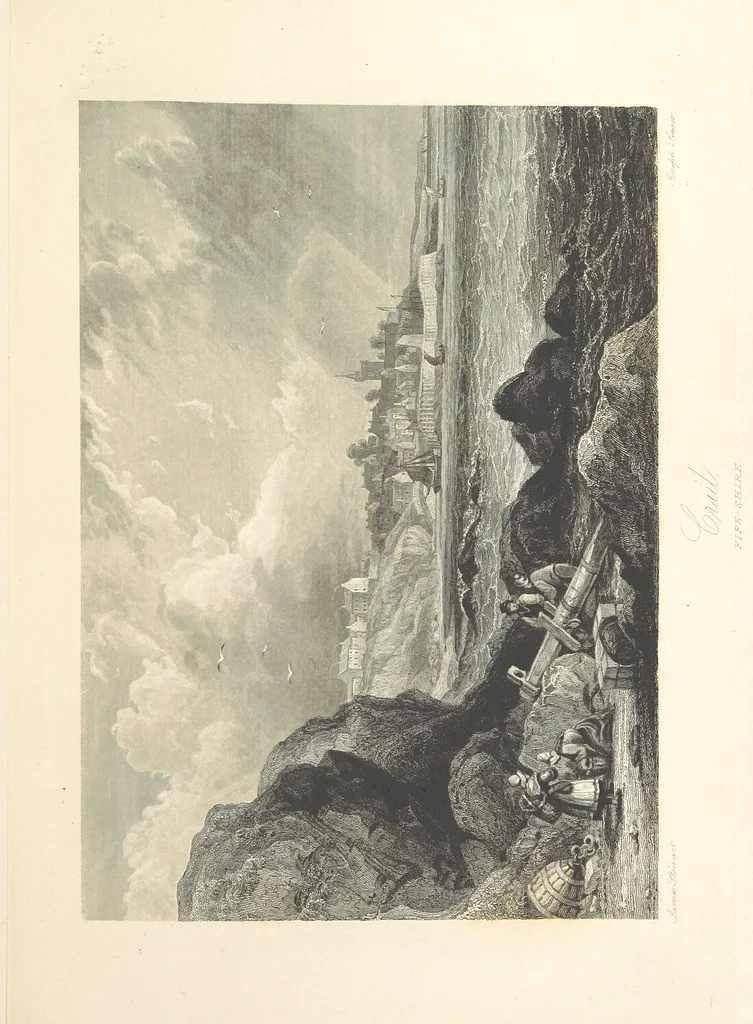 An illustration from History of the County of Fife, from the earliest period to the present time ... With numerous engravings ... on steel ... from original drawings ... by J. Stewart, 1840, leaf 127