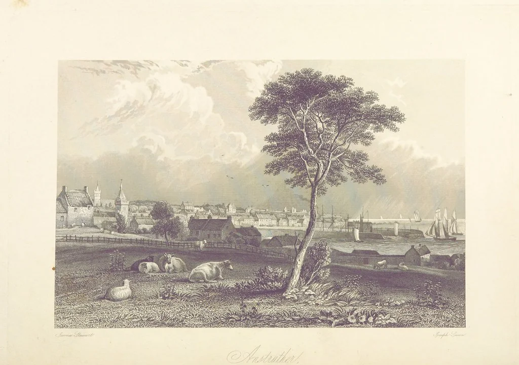 An illustration from History of the County of Fife, from the earliest period to the present time ... With numerous engravings ... on steel ... from original drawings ... by J. Stewart, 1840, leaf 140