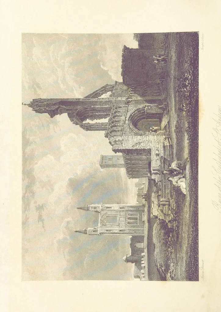 An illustration from History of the County of Fife, from the earliest period to the present time ... With numerous engravings ... on steel ... from original drawings ... by J. Stewart, 1840, leaf 28