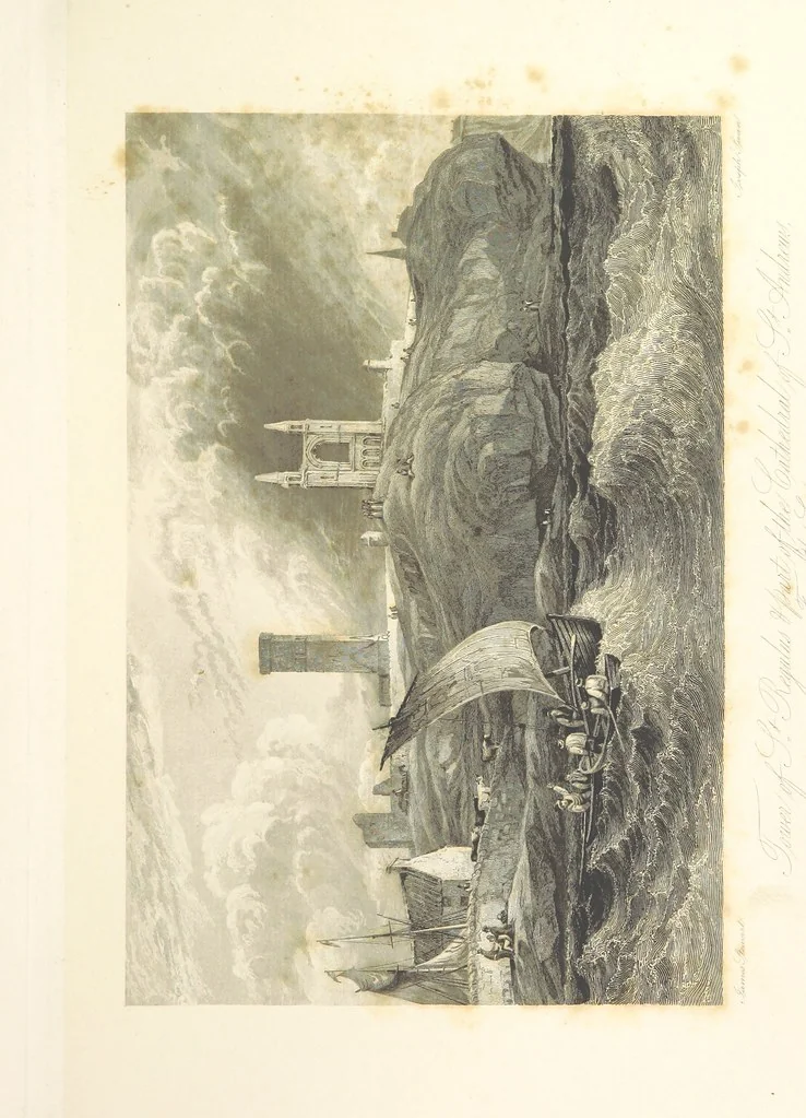An illustration from History of the County of Fife, from the earliest period to the present time ... With numerous engravings ... on steel ... from original drawings ... by J. Stewart, 1840, leaf 35