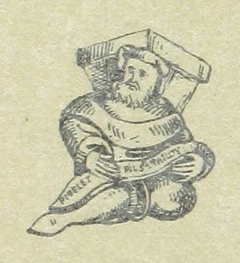 An illustration from Chroniques berrichonnes du XVIIe siècle. Journal des choses mémorables arrivées en la ville de Bourges et autres lieux de la province, 1621-1694. [By P. Le Large; continued by Claude and Jehan Le Large.] Mises en ordre et publiées par H. Jongleux, etc, 1881, leaf 8
