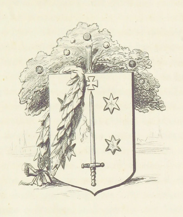 An illustration from Herinneringen uit den worstelstrijd met Spanje ... Met op staal gegraveerde platen, 1853, leaf 175