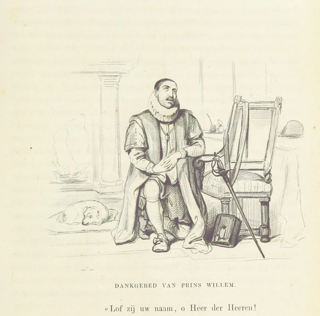 An illustration from Herinneringen uit den worstelstrijd met Spanje ... Met op staal gegraveerde platen, 1853, leaf 187